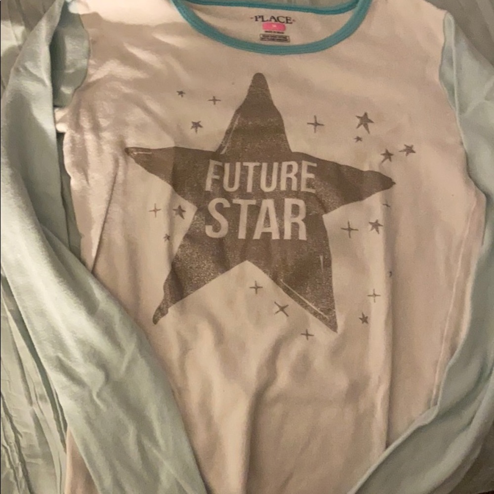 girls children’s place pajama set